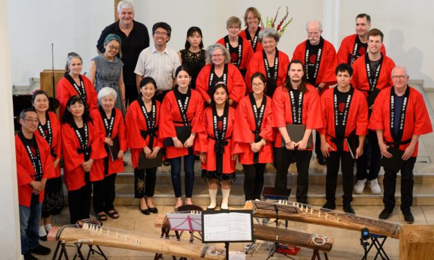 Einladung zum japanischen Neujahrsfest  Shinnenkai 新年会 mit dem Deutsch-Japanischen Chor „Der Flügel“, Gesamtleitung Makitaro Arima und Solisten
